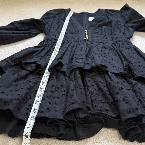 ACLER “Amelia” eyelet linen blend mini dress - Picture 8 of 10